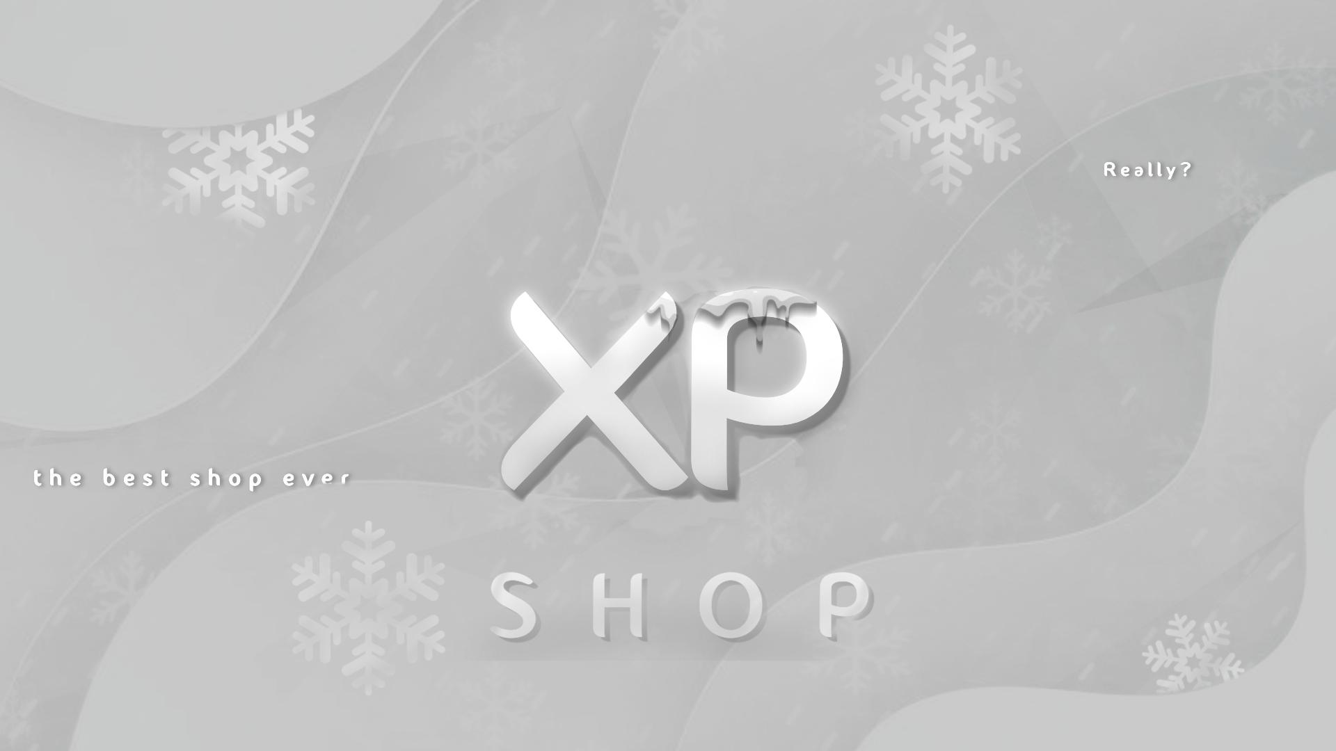 Discovery splash banner for XP SHOP Discord server