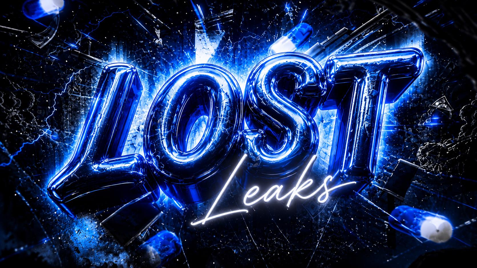 Discovery splash banner for Lost Leaks | 2.5k Next Discord server