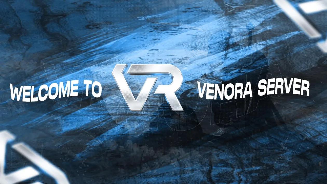 Discovery splash banner for Venora Server . 2k? Discord server