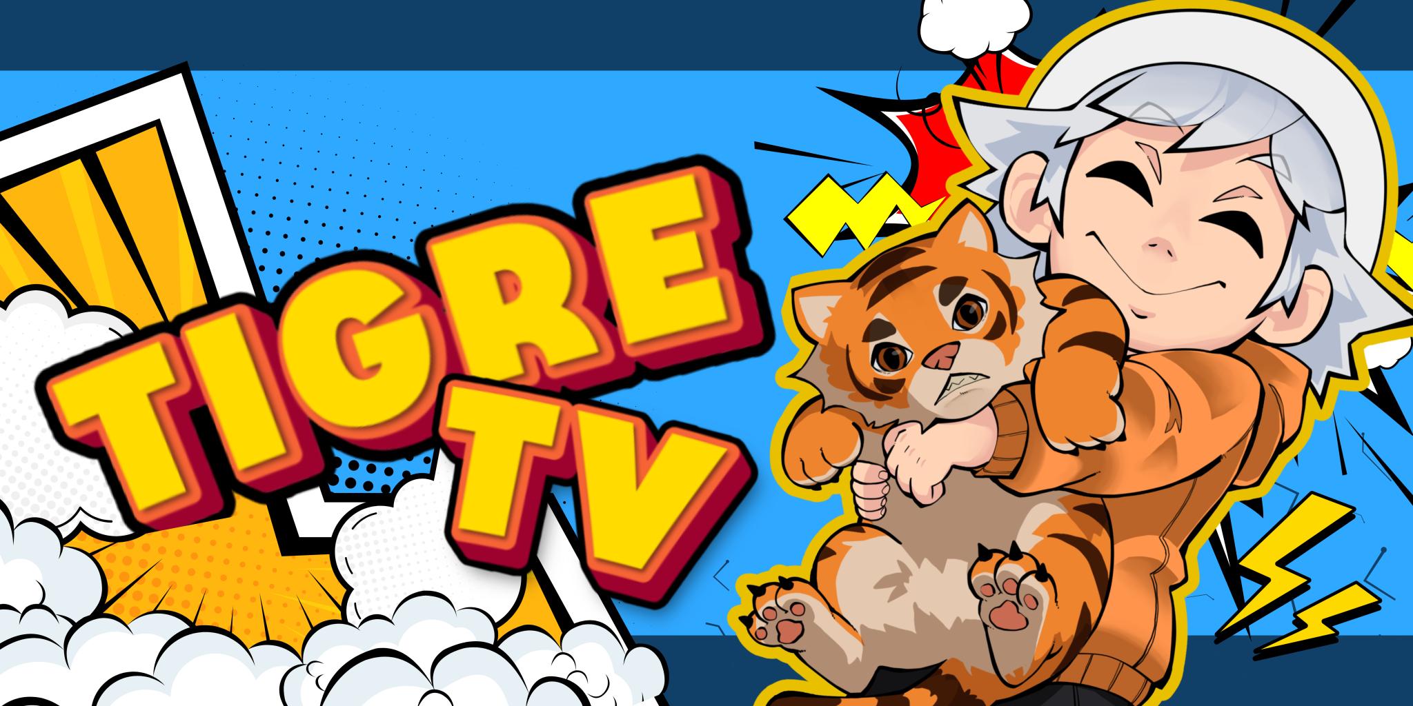 Discovery splash banner for Tripulação TigreTV🌟 Discord server