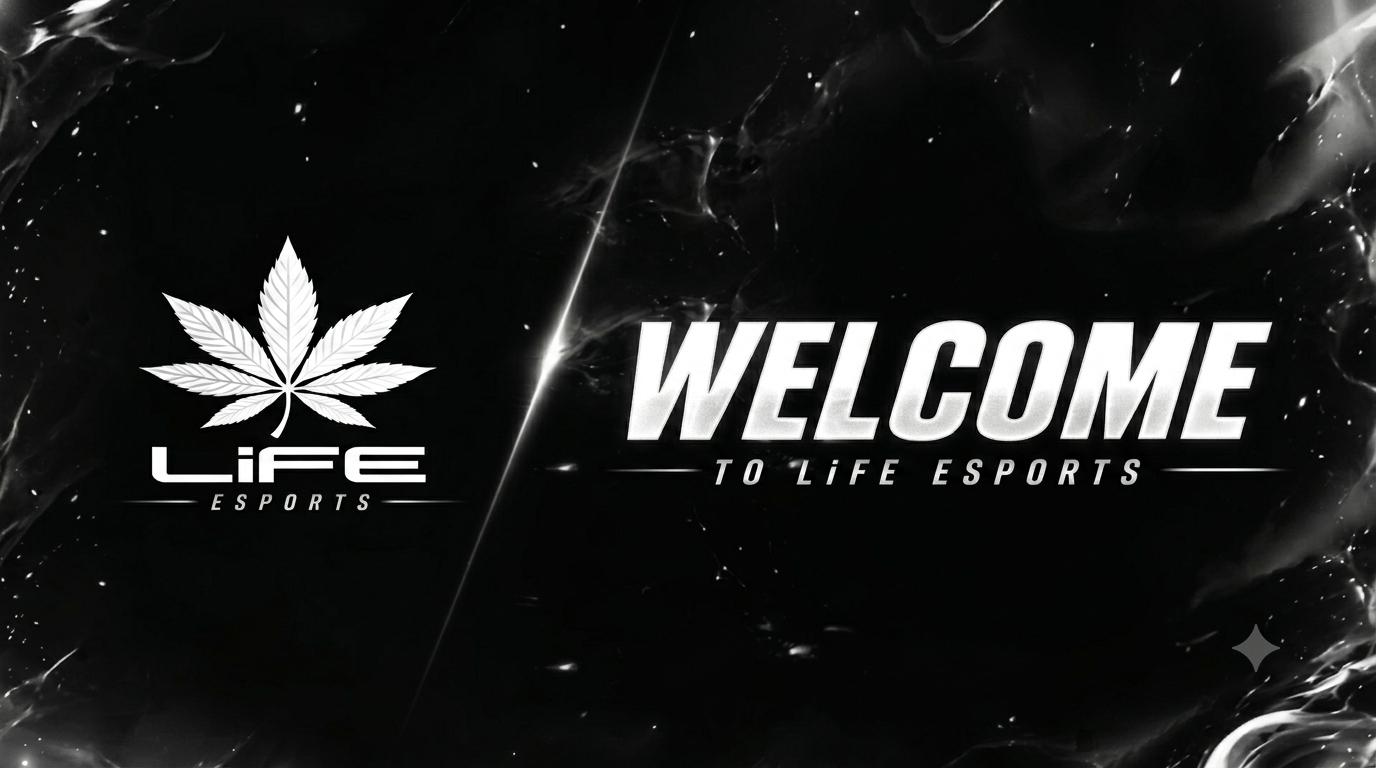 Discovery splash banner for LiFE ESPORTS • 🇮🇳 1800+ Discord server
