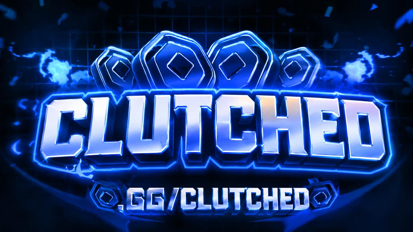 Discovery splash banner for Clutched™ | Cheapest Robux Roblox Limiteds Discord server