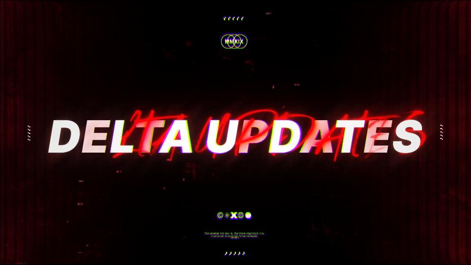 Discovery splash banner for Delta Support Updates Discord server