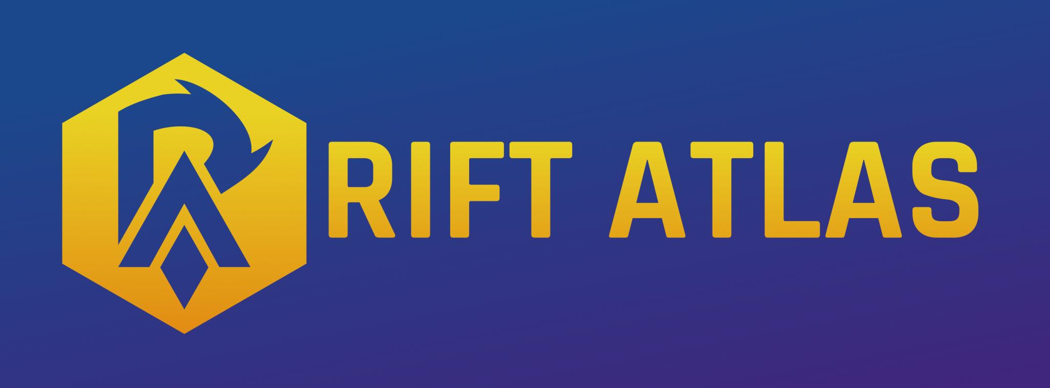 Discovery splash banner for RiftAtlas Discord server