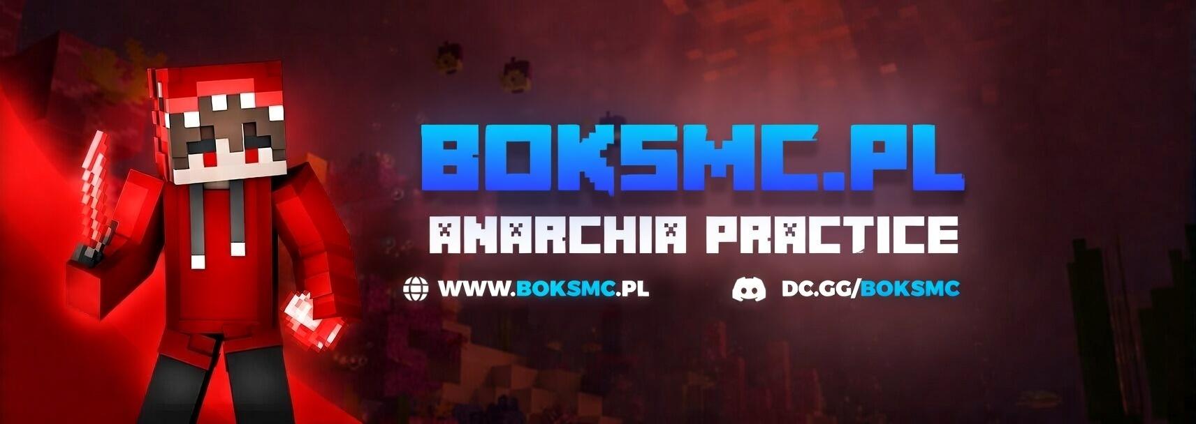 Discovery splash banner for BOKSMC.PL Discord server