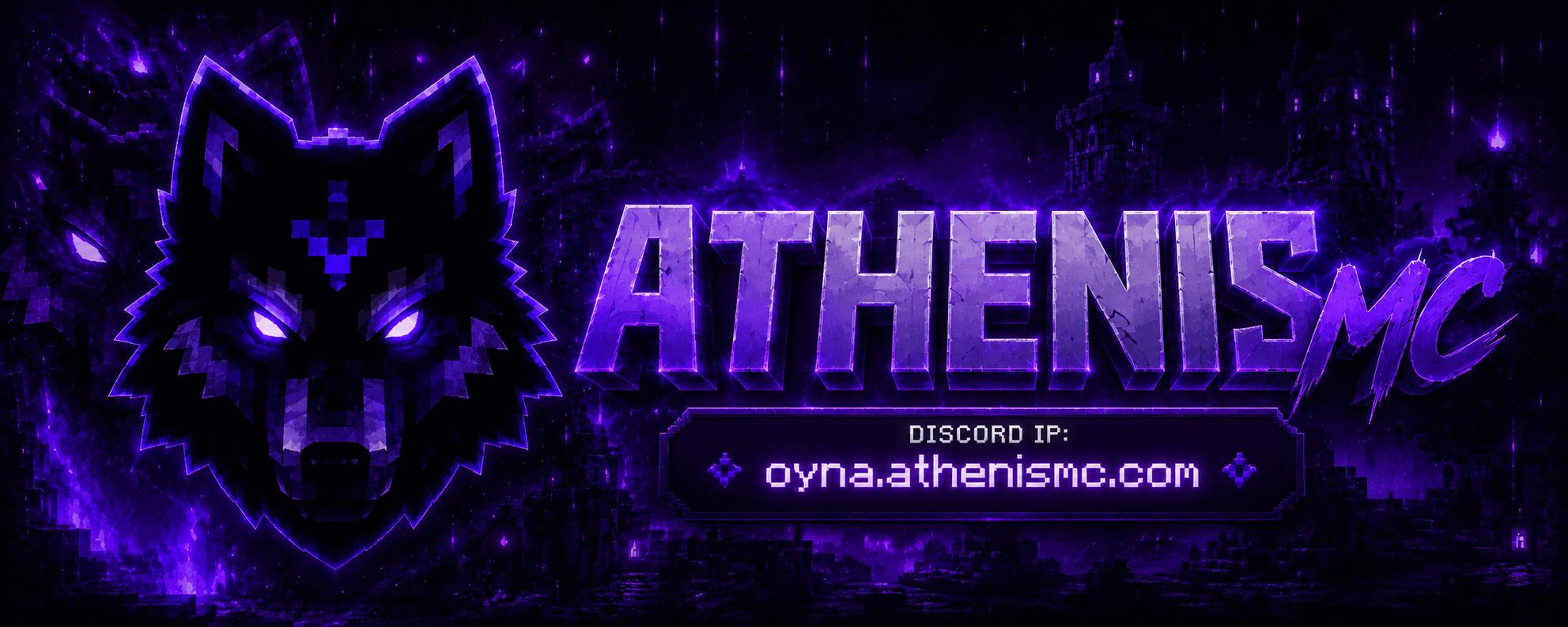 Discovery splash banner for AthenisMC | Sezon I | Discord server
