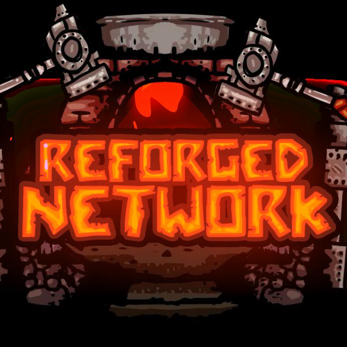 Discovery splash banner for Reforged Network MC Discord server