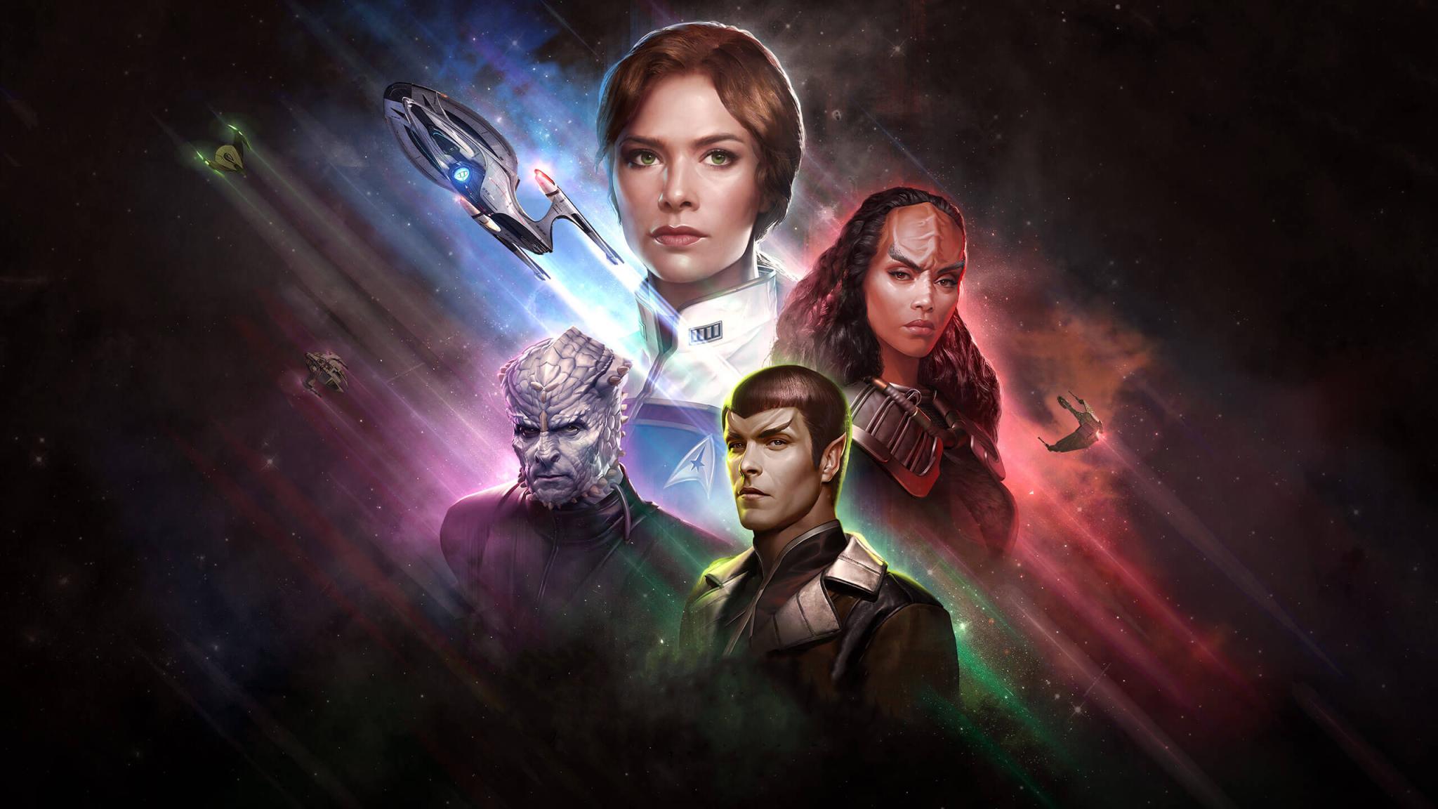 Discovery splash banner for Star Trek Online Community Discord server