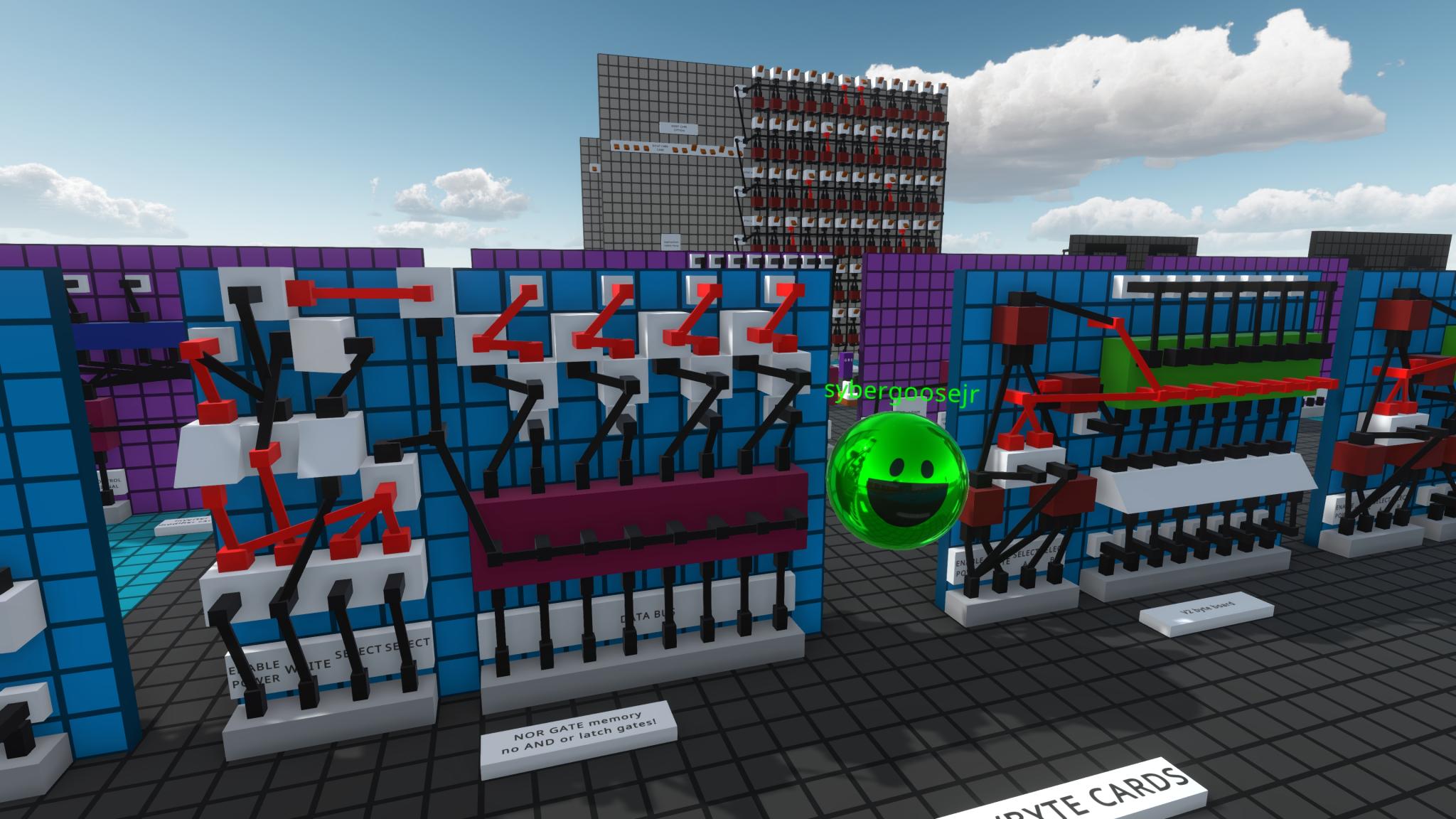 Discovery splash banner for Logic World Discord server