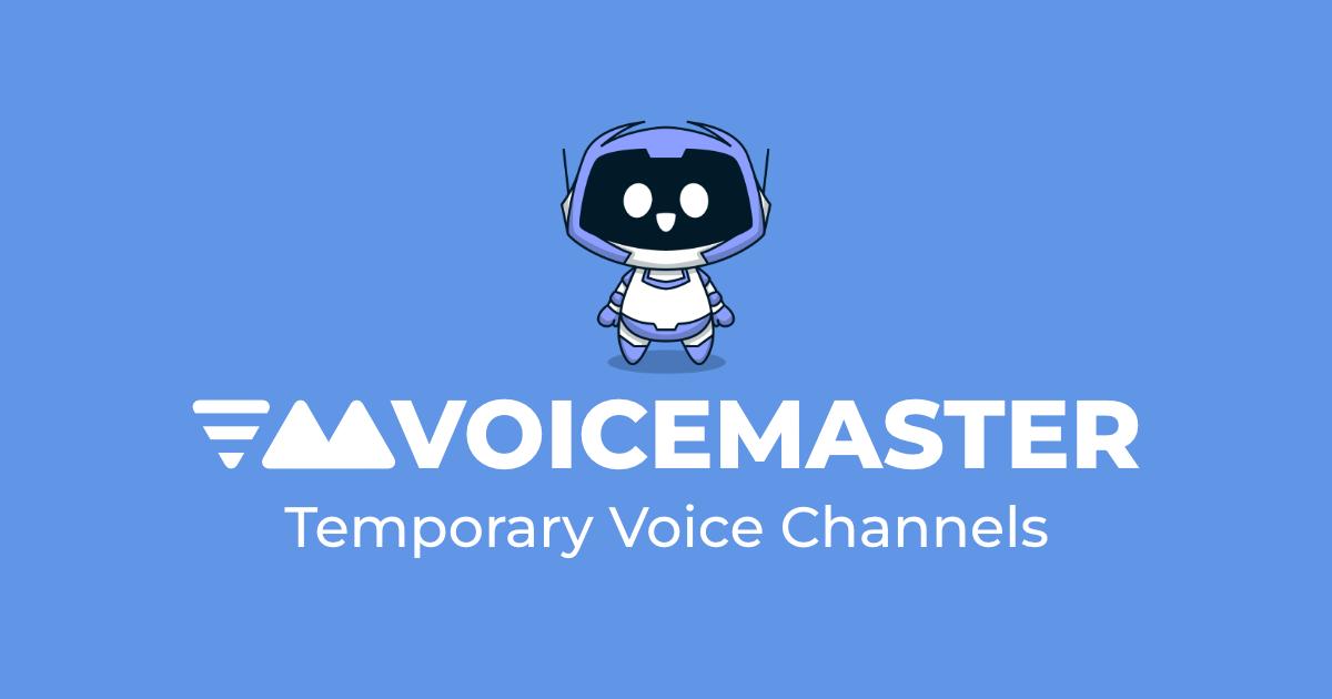 Discovery splash banner for VoiceMaster Support Discord server