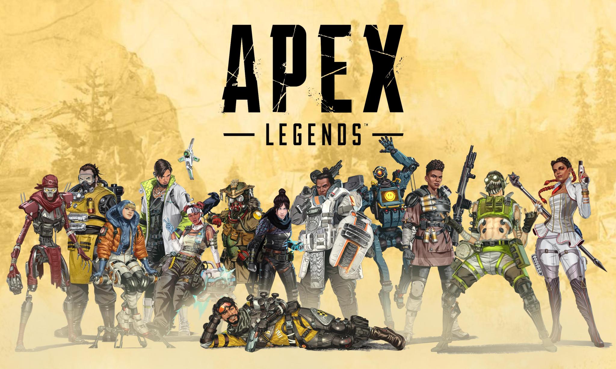 Discovery splash banner for Apex Legends FR Discord server