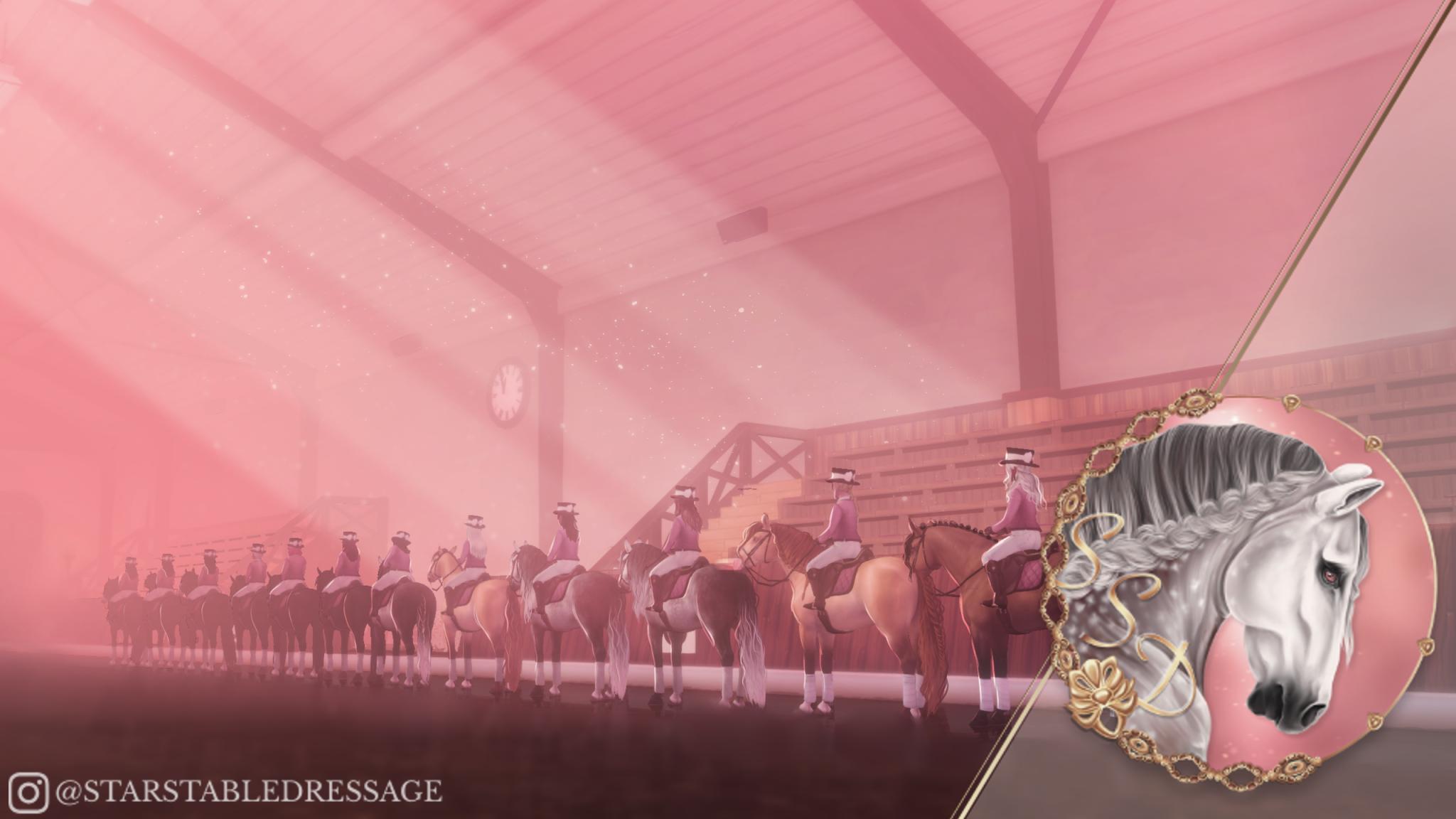 Discovery splash banner for Star Stable Dressage Discord server