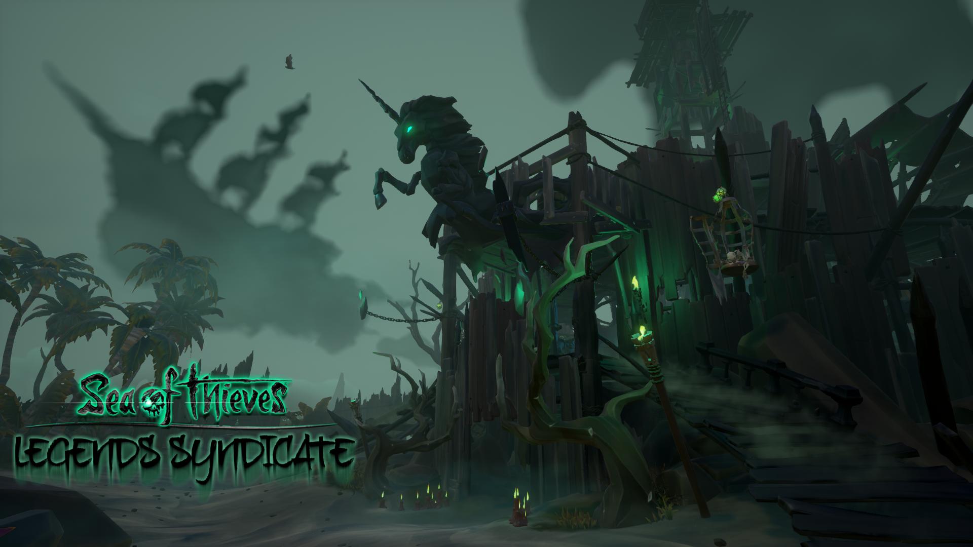 Discovery splash banner for Sea Of Thieves LS Greek Community Discord server