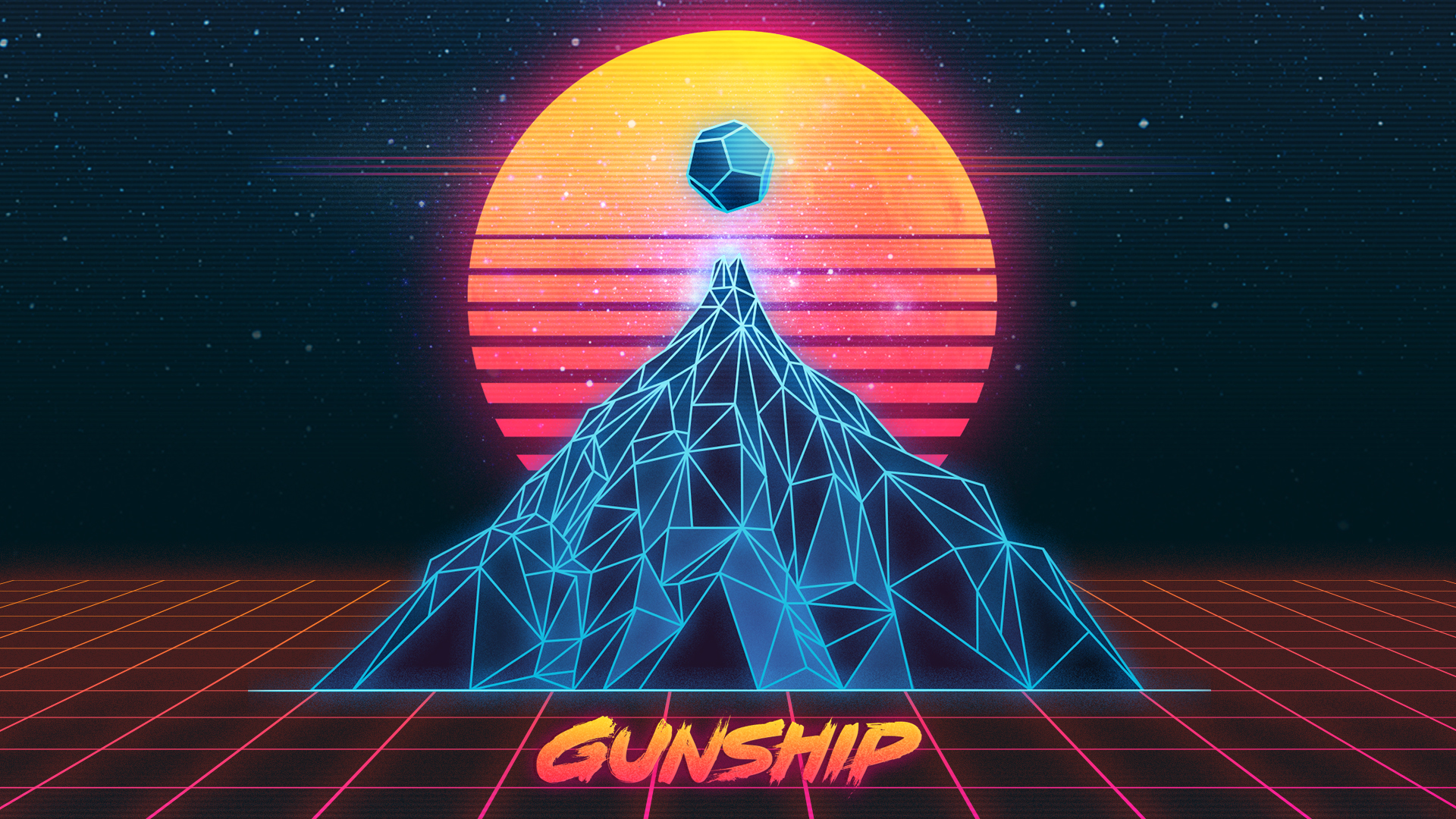 Discovery splash banner for Gunship Discord server