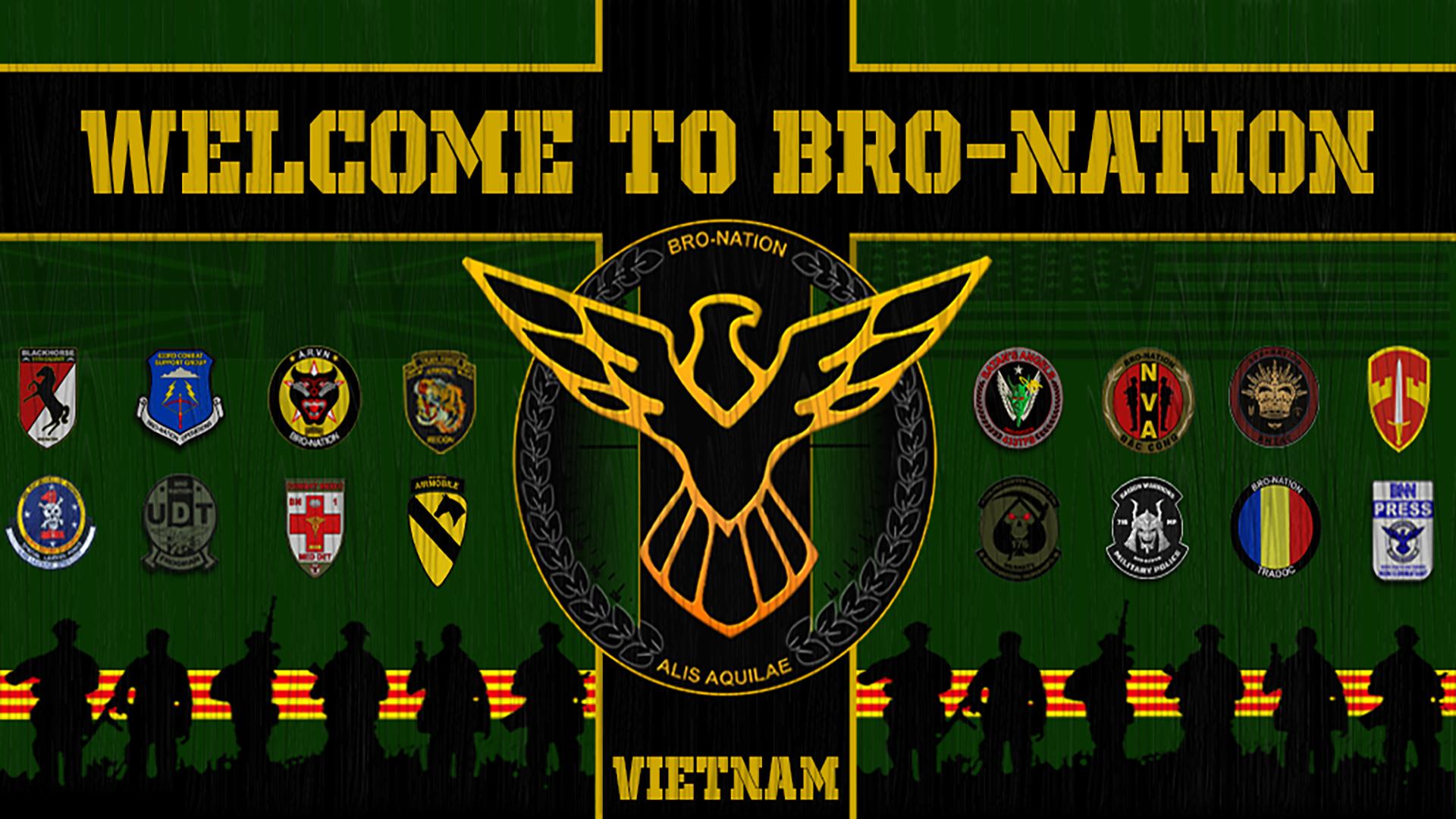 Discovery splash banner for BRO-NATION Discord server