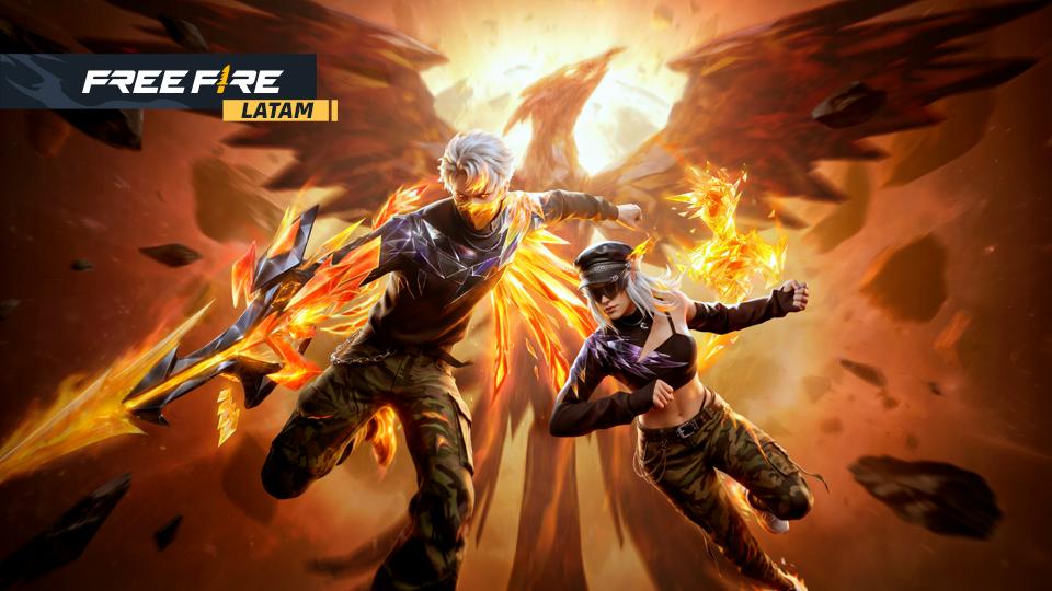 Discovery splash banner for Garena Free Fire LATAM Discord server