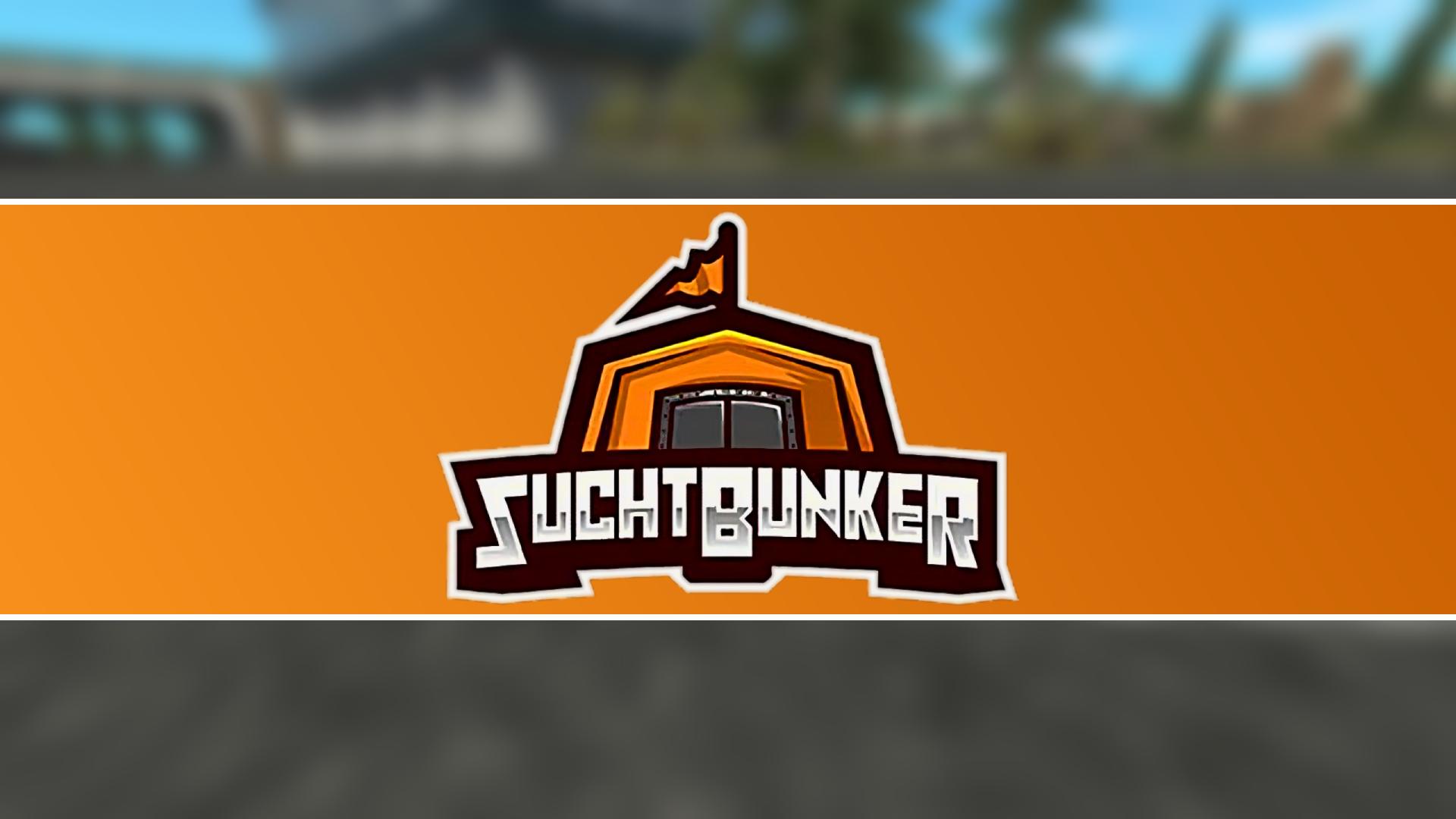 Discovery splash banner for SuchtBunker Discord server