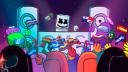 Discovery splash banner for Among Us - Español Discord server