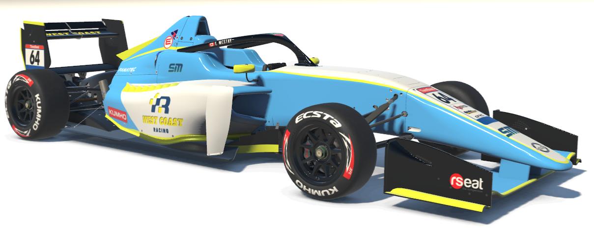 Discovery splash banner for West Coast Racing Discord server