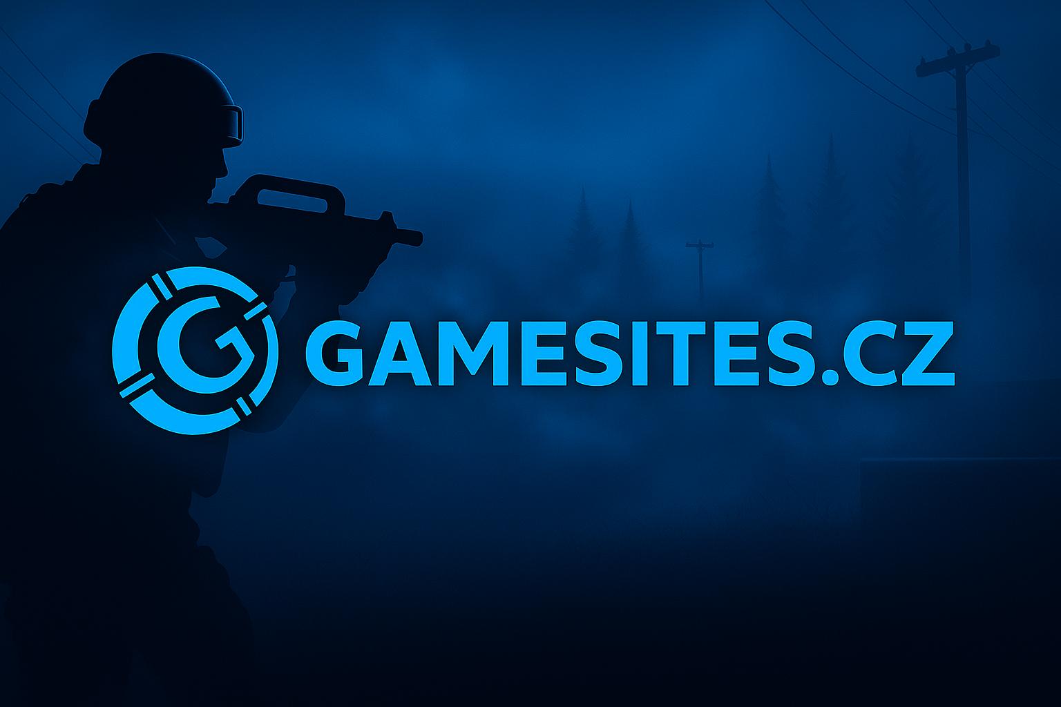 Discovery splash banner for Gamesites.cz Discord server