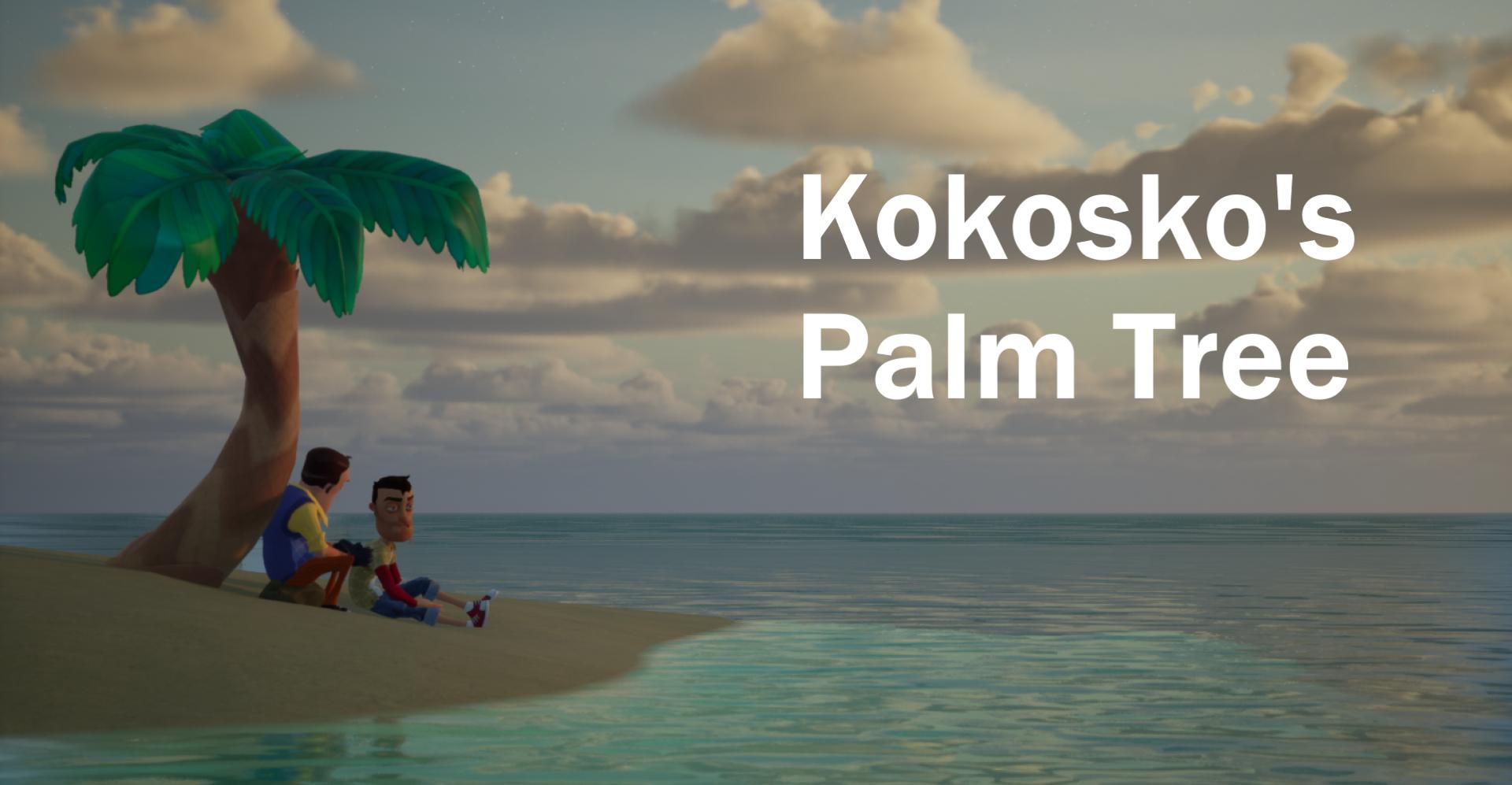 Discovery splash banner for Kokosko's Palm Tree Discord server