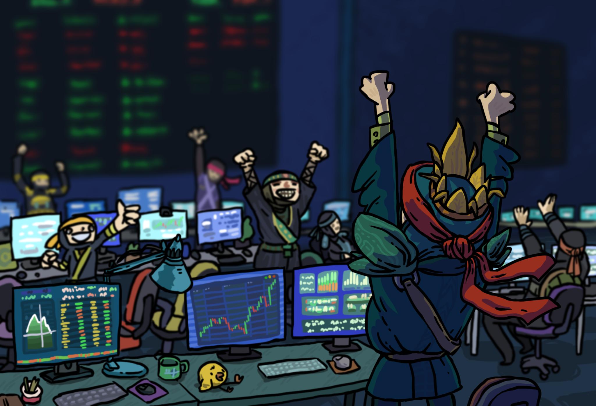 Discovery splash banner for Ninja Squad Discord server