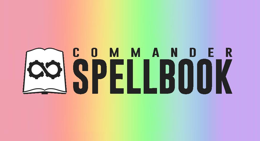Discovery splash banner for Commander Spellbook Discord server
