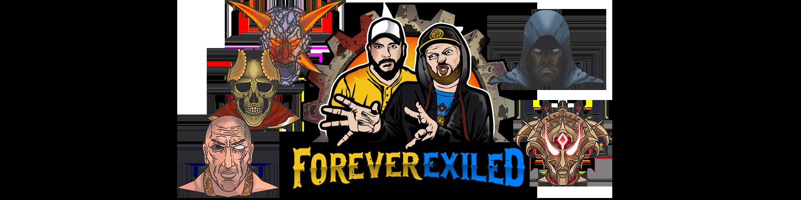 Discovery splash banner for Forever Exiled Discord server