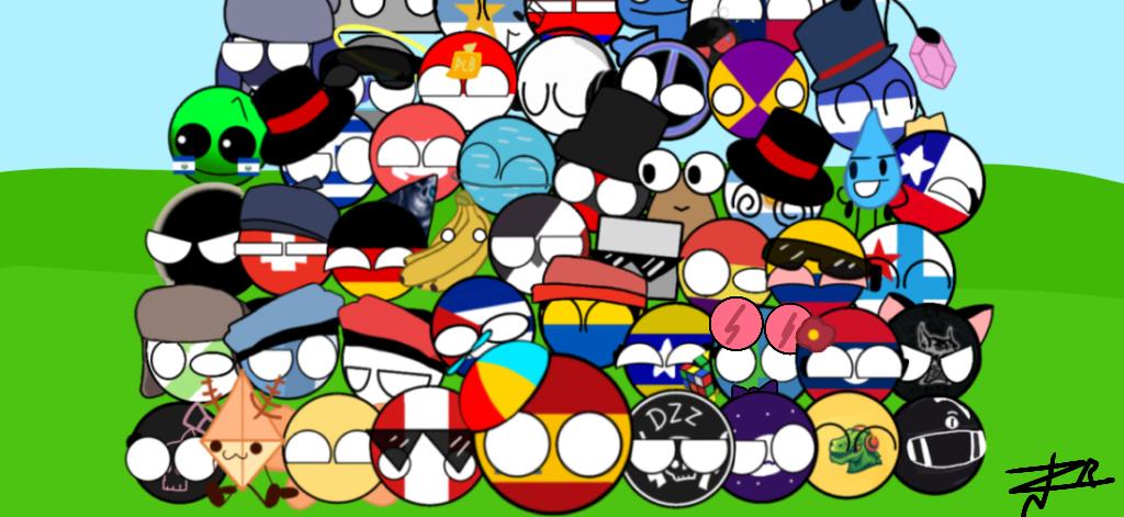 Discovery splash banner for Server de Countryballs España Discord server