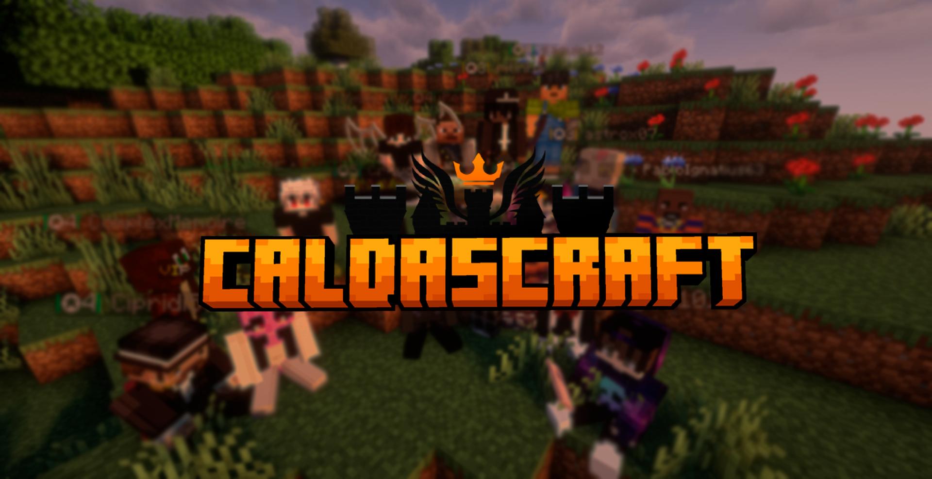 Discovery splash banner for ⭐CaldasCraft⭐Minecraft🏆PORTUGAL Discord server