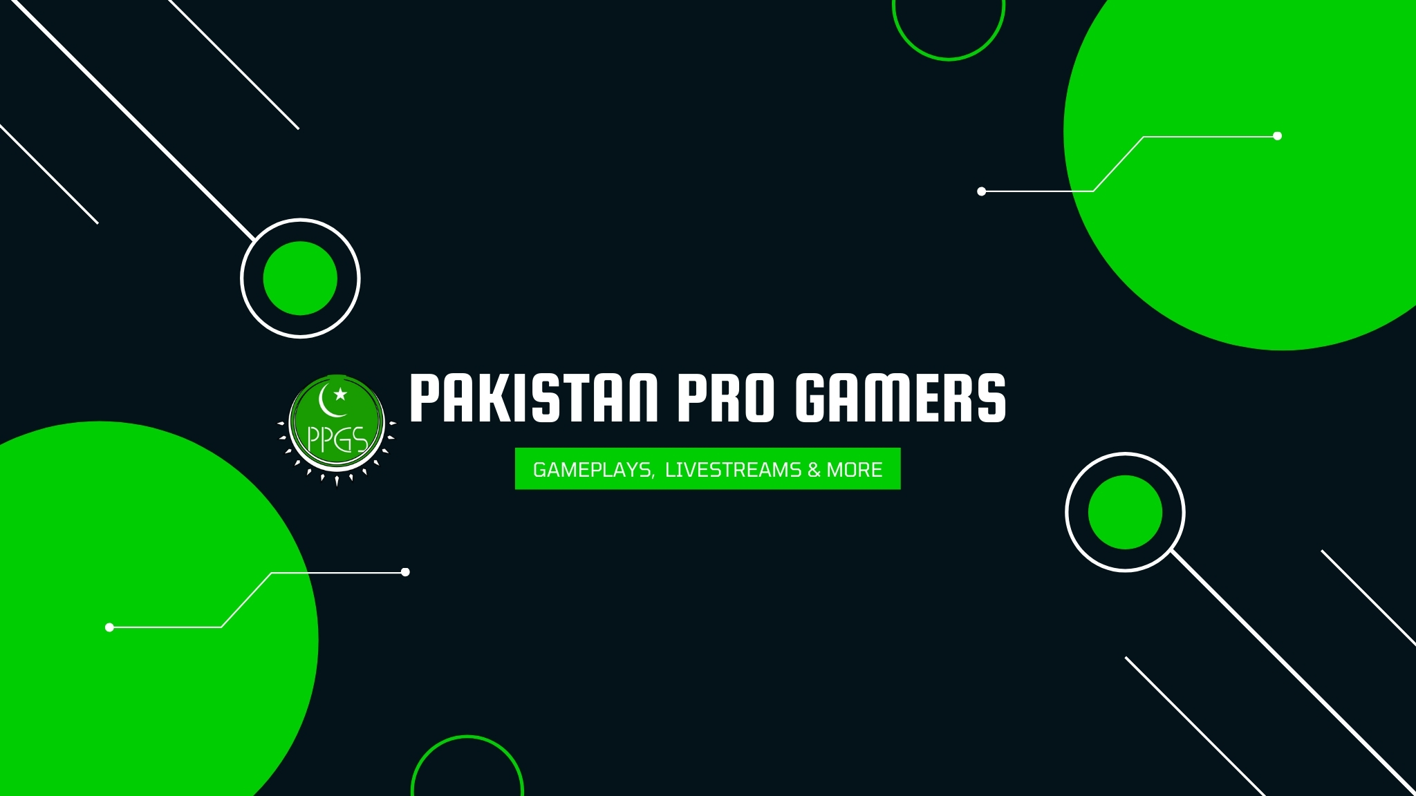 Discovery splash banner for Pakistan Pro Gamers Discord server