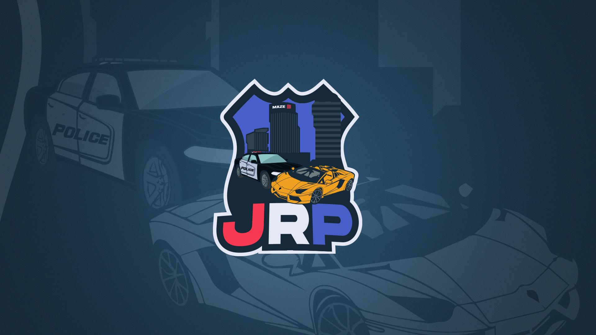 Discovery splash banner for JusticeRP.xyz | FiveM RP | GTA V Discord server