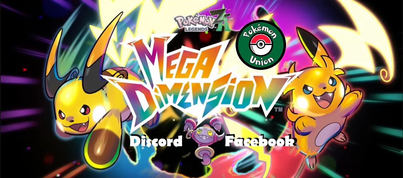 Discovery splash banner for Légendes Pokémon Z-A Distributions/Shiny Union Discord server
