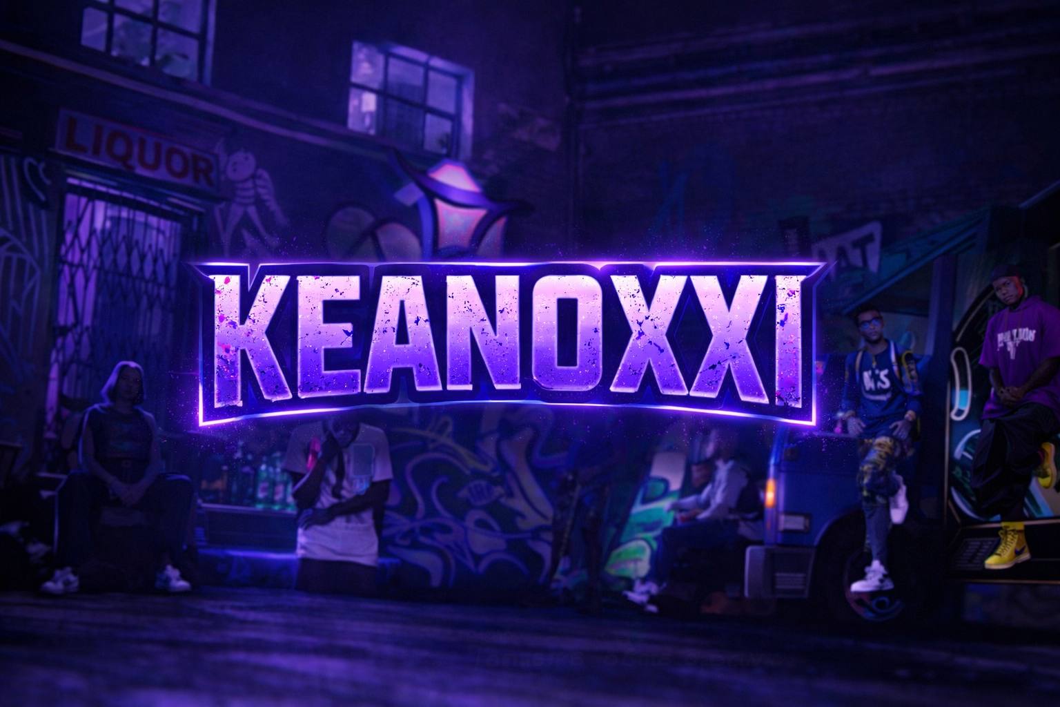Discovery splash banner for 🟣 KEANOXXI Discord server