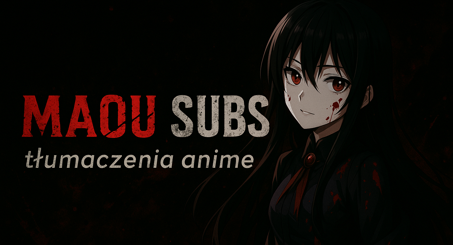 Discovery splash banner for Maou Subs Discord server