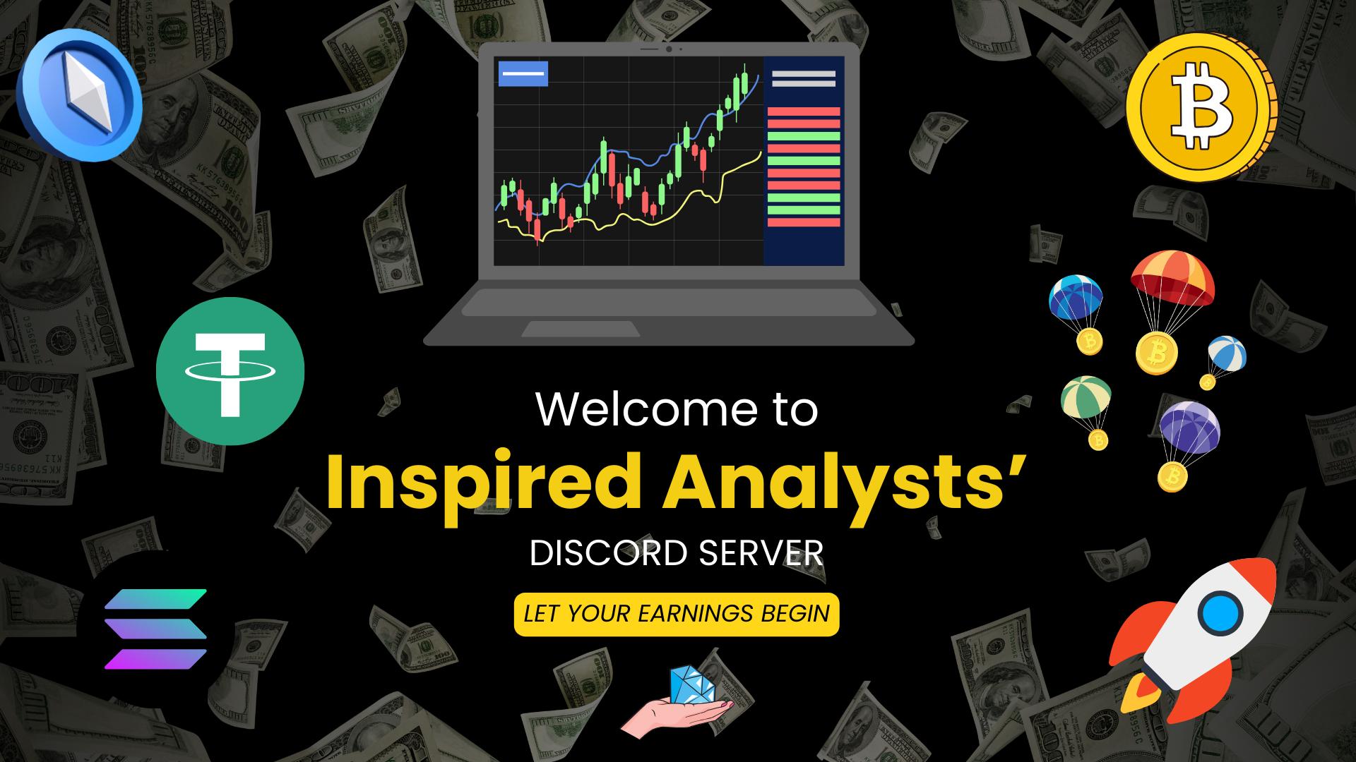 Discovery splash banner for inspiredanalyst's server Discord server