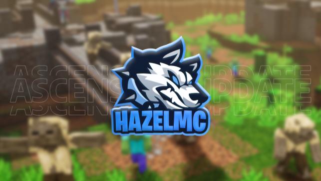 Discovery splash banner for HazelMC Network ☀ Discord server