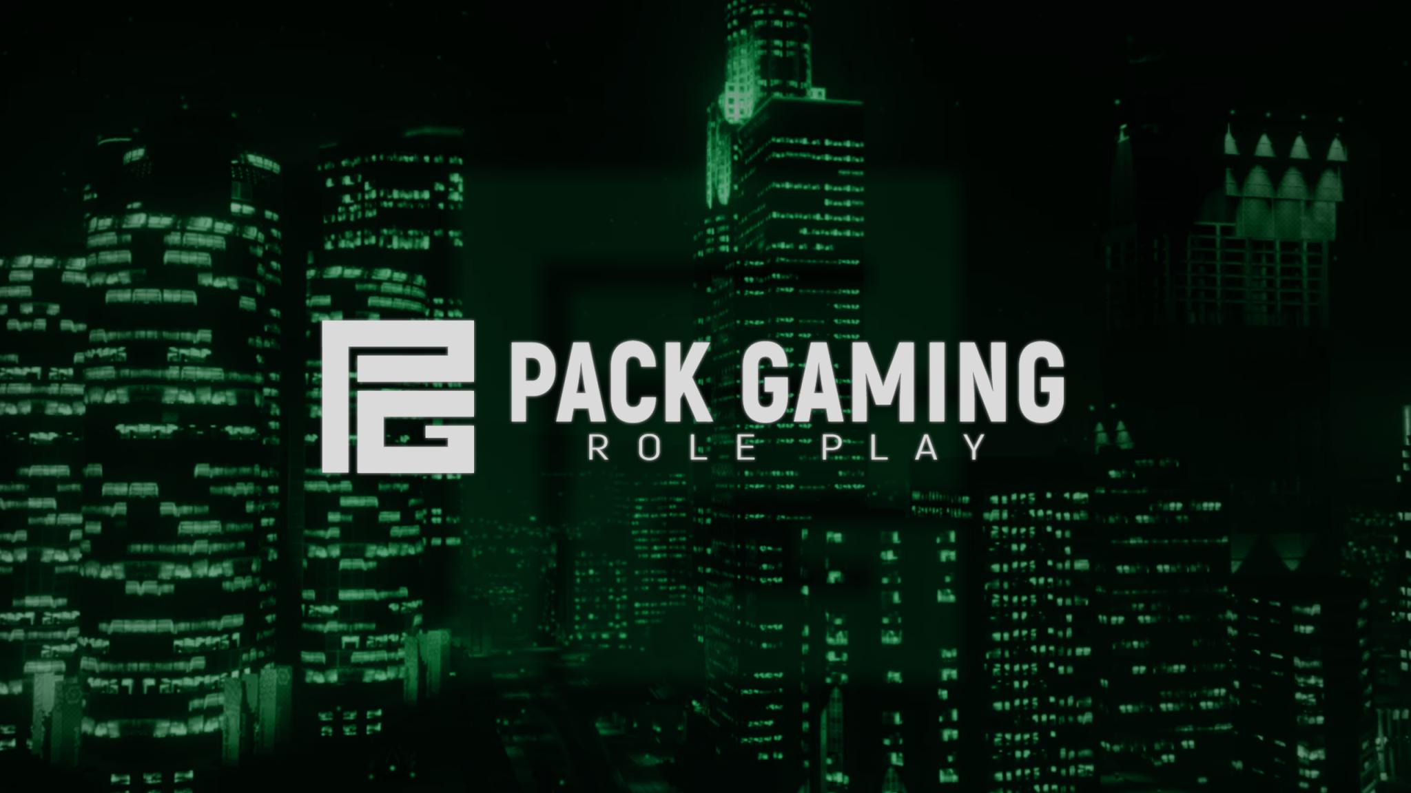 Discovery splash banner for Pack Role Play Discord server