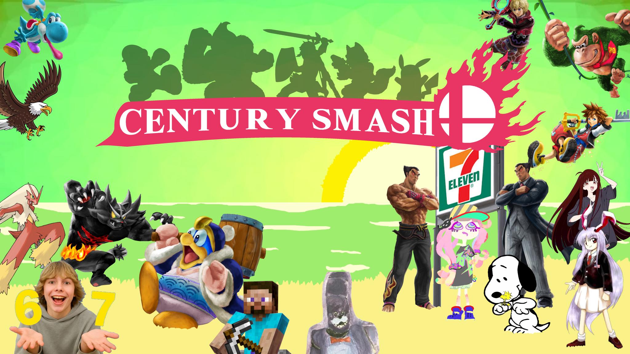 Discovery splash banner for ☆ Century Smash ☆ Discord server
