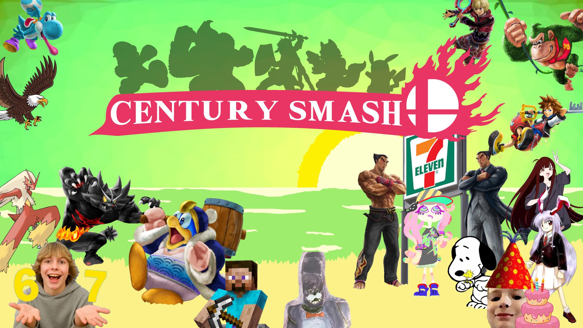 Discovery splash banner for ☆ Century Smash ☆ Discord server