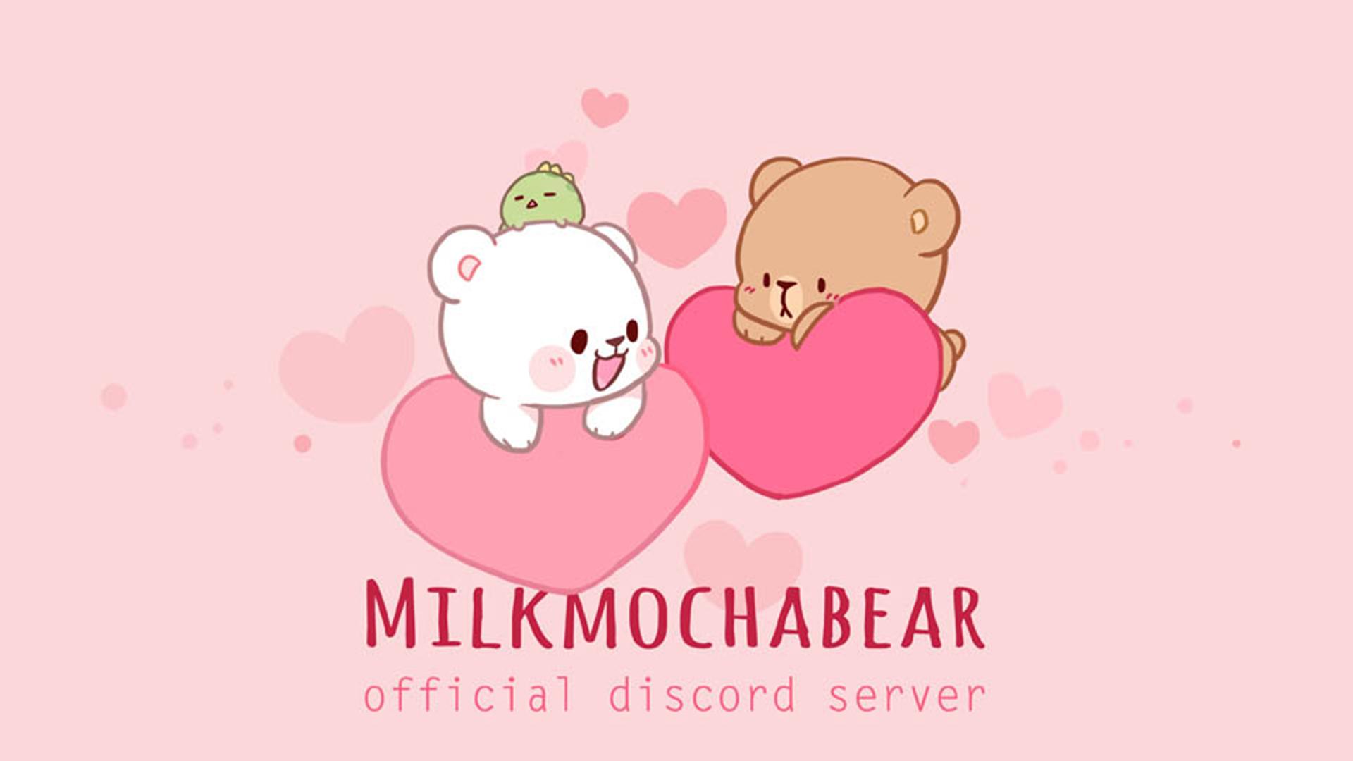 Discovery splash banner for Milk Mocha Bear Discord server