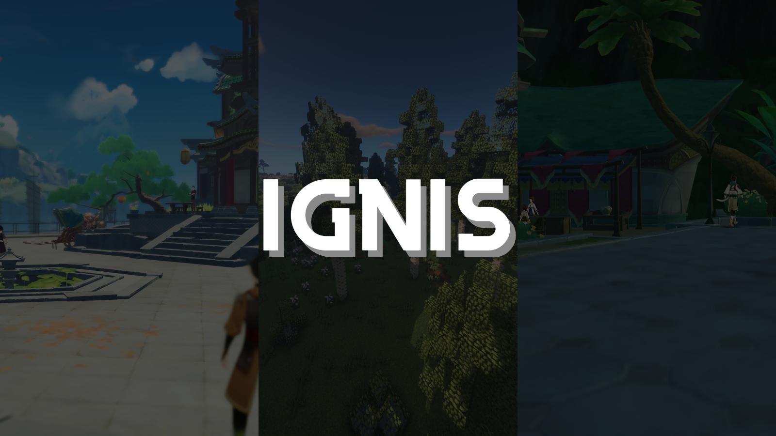 Discovery splash banner for IGNIS ∙ 綜合遊戲社群 Discord server