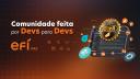 Discovery splash banner for Comunidade Efí Bank Discord server