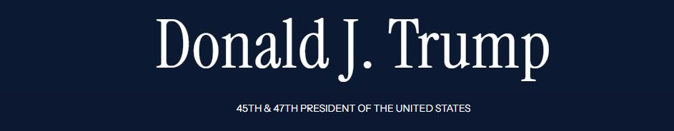 Discovery splash banner for Trump | Politics & Debate Discord server