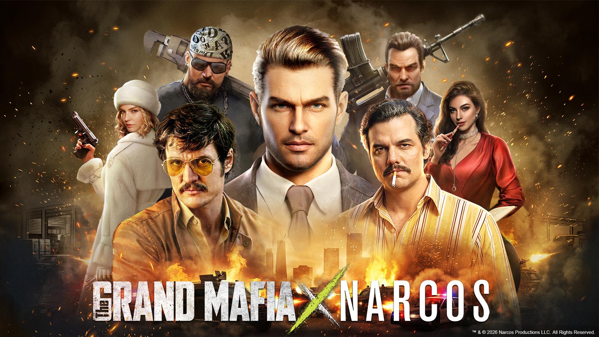 Discovery splash banner for The Grand Mafia FR Discord server