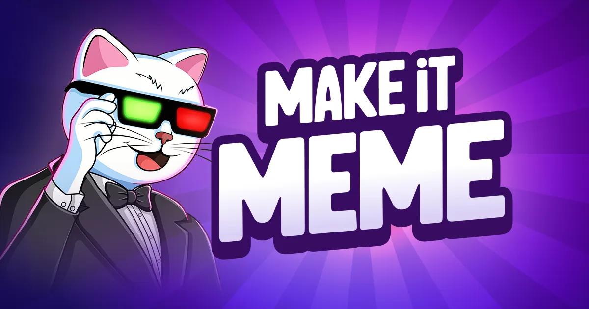 Discovery splash banner for Make it Meme Community Discord server