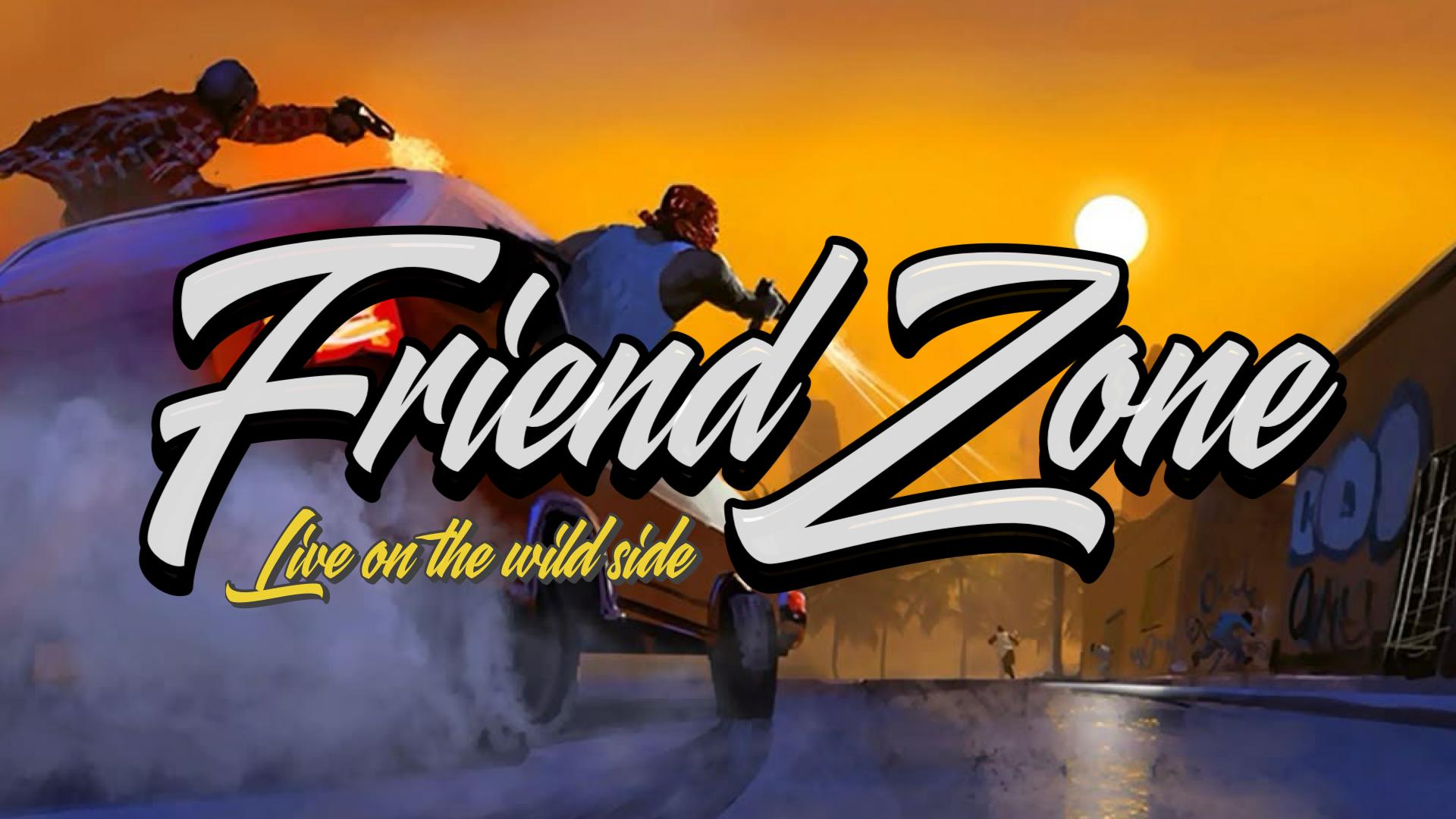 Discovery splash banner for FriendZone | Make Friends ⋅ Fun Chill Active Chat ⋅ VC Social Gaming ⋅ Memes ⋅ Nitro Emojis ⋅ Anime Discord server