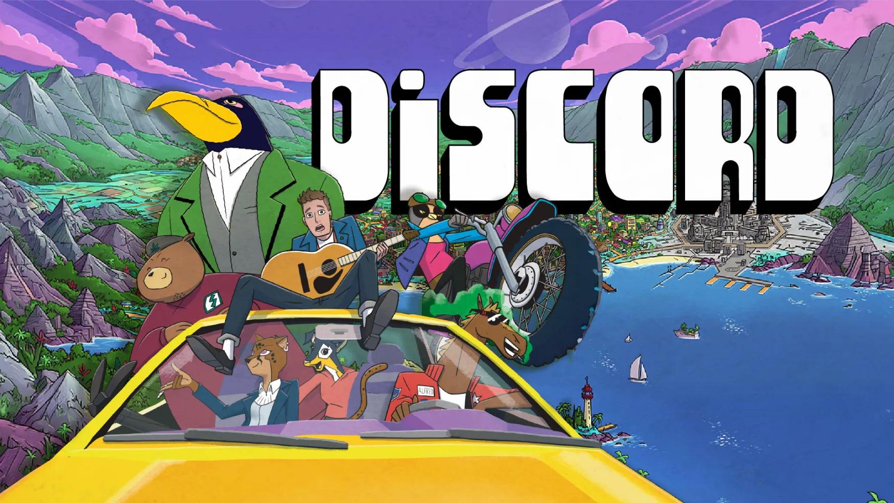 Discovery splash banner for Rare Americans Discord server