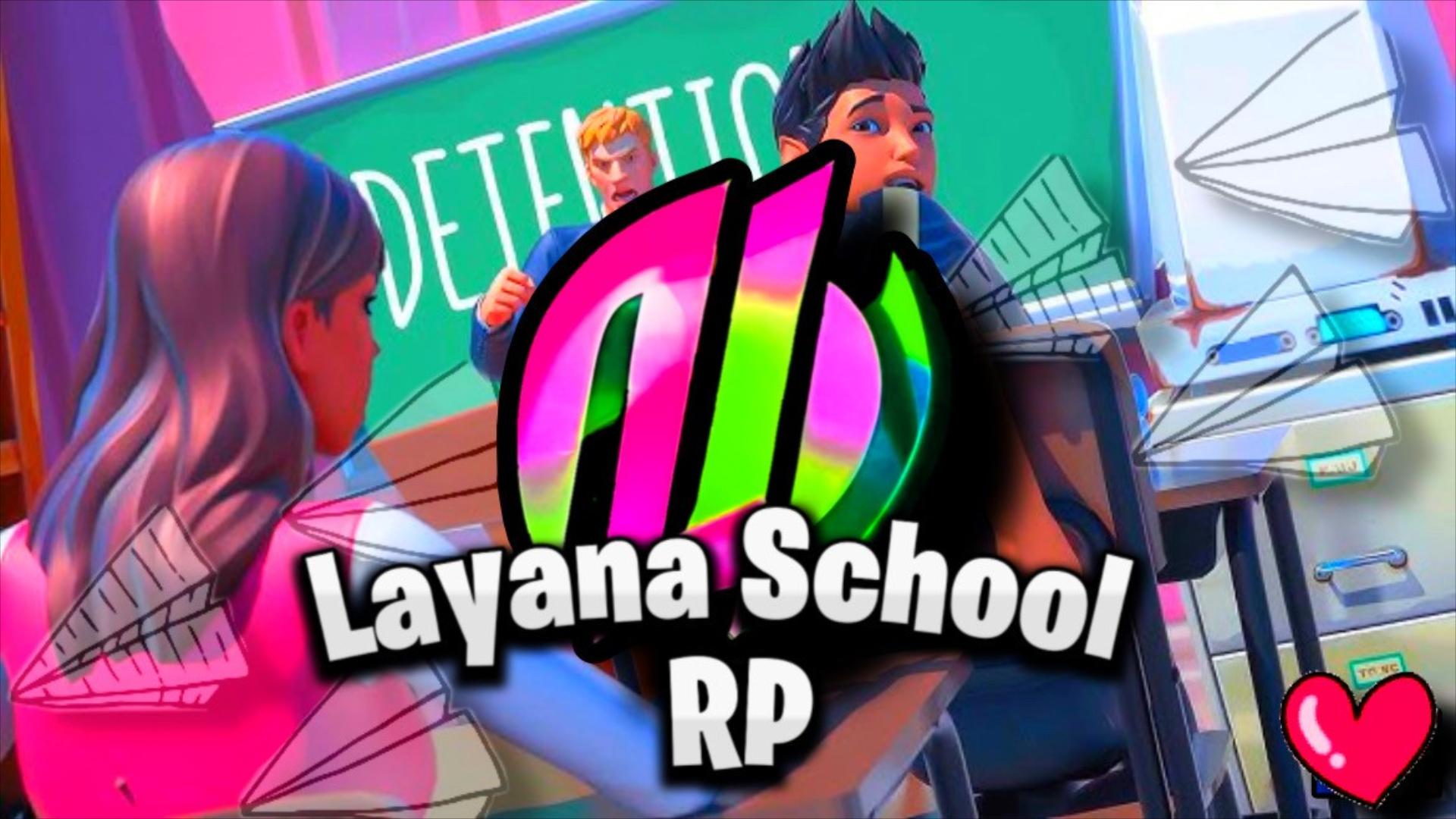 Discovery splash banner for Layana School RP 🎓 Discord server