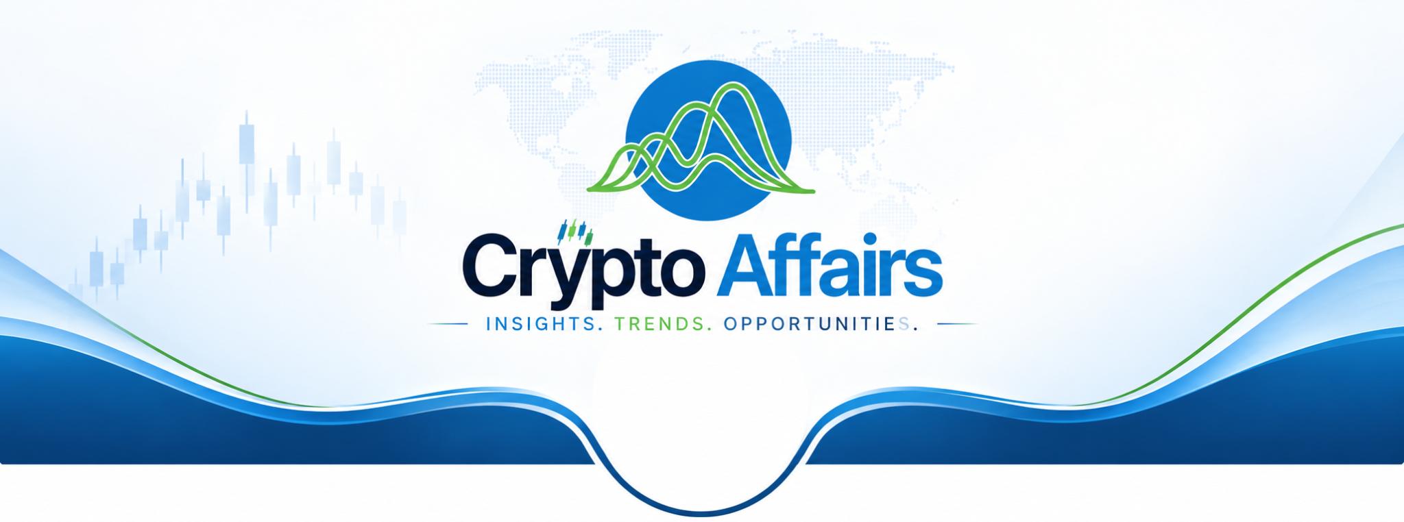Discovery splash banner for CryptoAffairs by Shoayb Khan Discord server